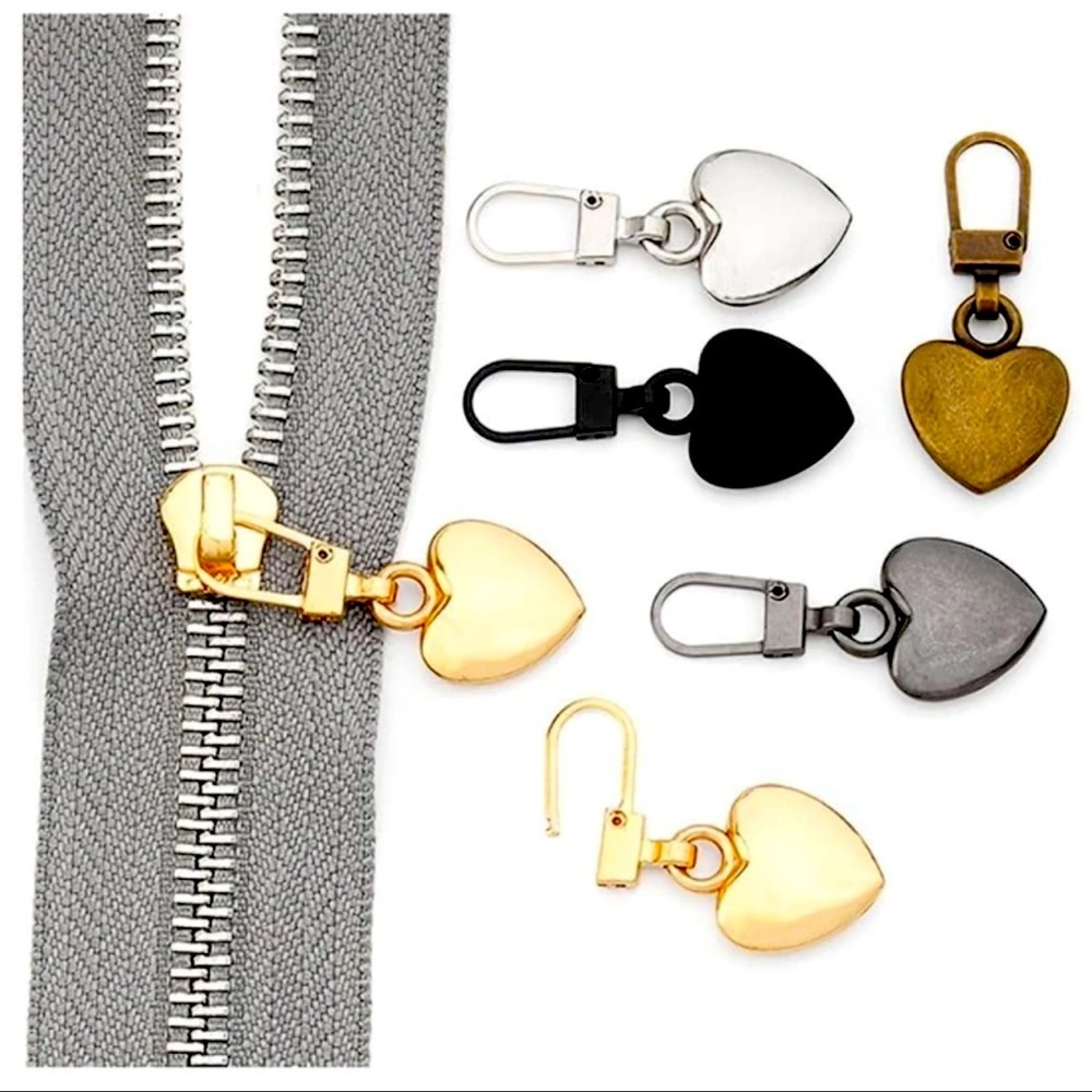 NIP Zipper Pull Star and Heart Listing for i pack - Picture 5 of 6
